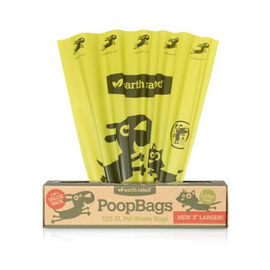 Verimli Biyobozunur Poop Çantalar, Compostable Tek Kullanımlık Köpek Atık Poşetleri