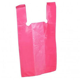 Plastik Compostable Alışveriş Poşetleri, Özel Baskılı Ambalaj Tişörtlü Çanta
